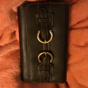 Tri folding ladies wallet gently preloved condition